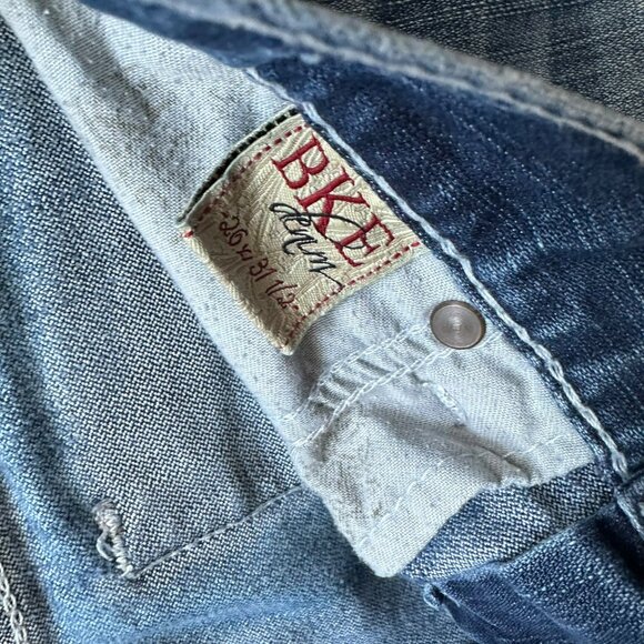 BKE Denim Mya Womens Bootcut Jeans Size 26 Medium Wash Cotton Blend - Picture 9 of 10
